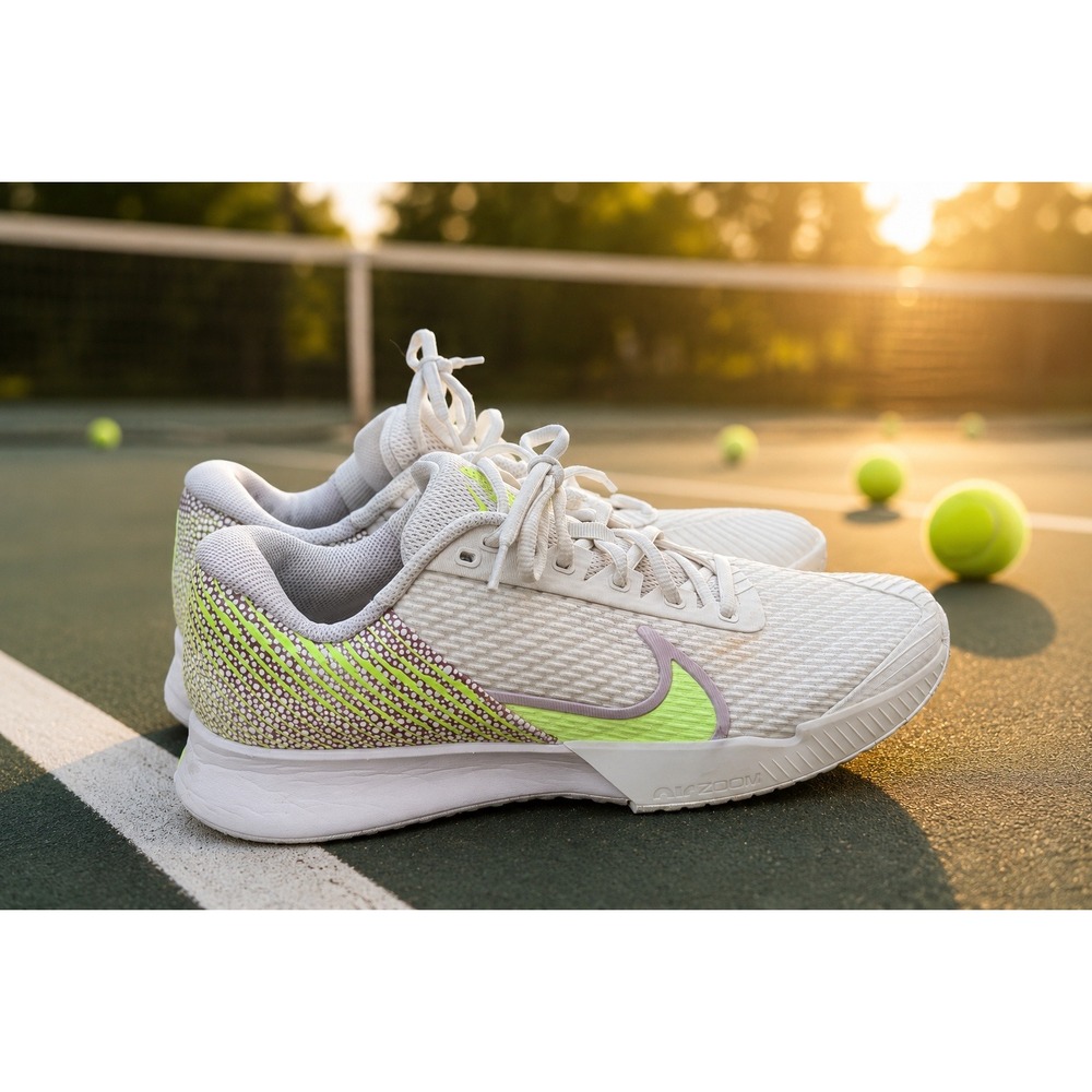 Nike Court Air Zoom Vapor Pro 2 HC Womens 10 Phantom Barely Volt FB7054-001